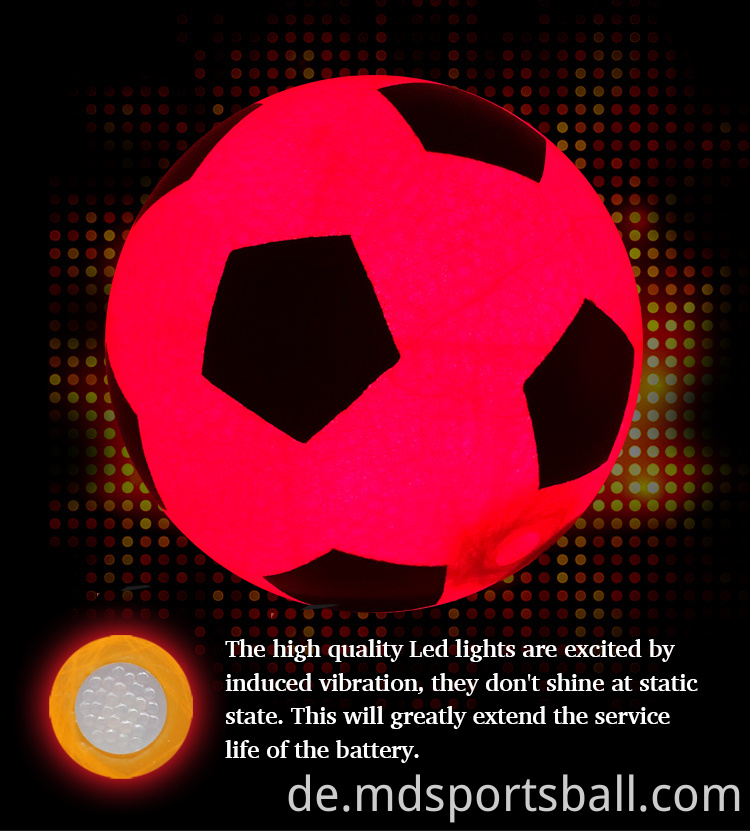 led soccer ball